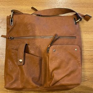 Cross body tote